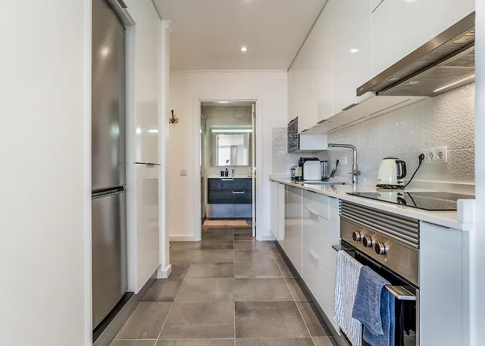 Lägenhet Modern With Ocean View & Terrace - Free Access To Pool And Tennis Courts By Lisbeyond *